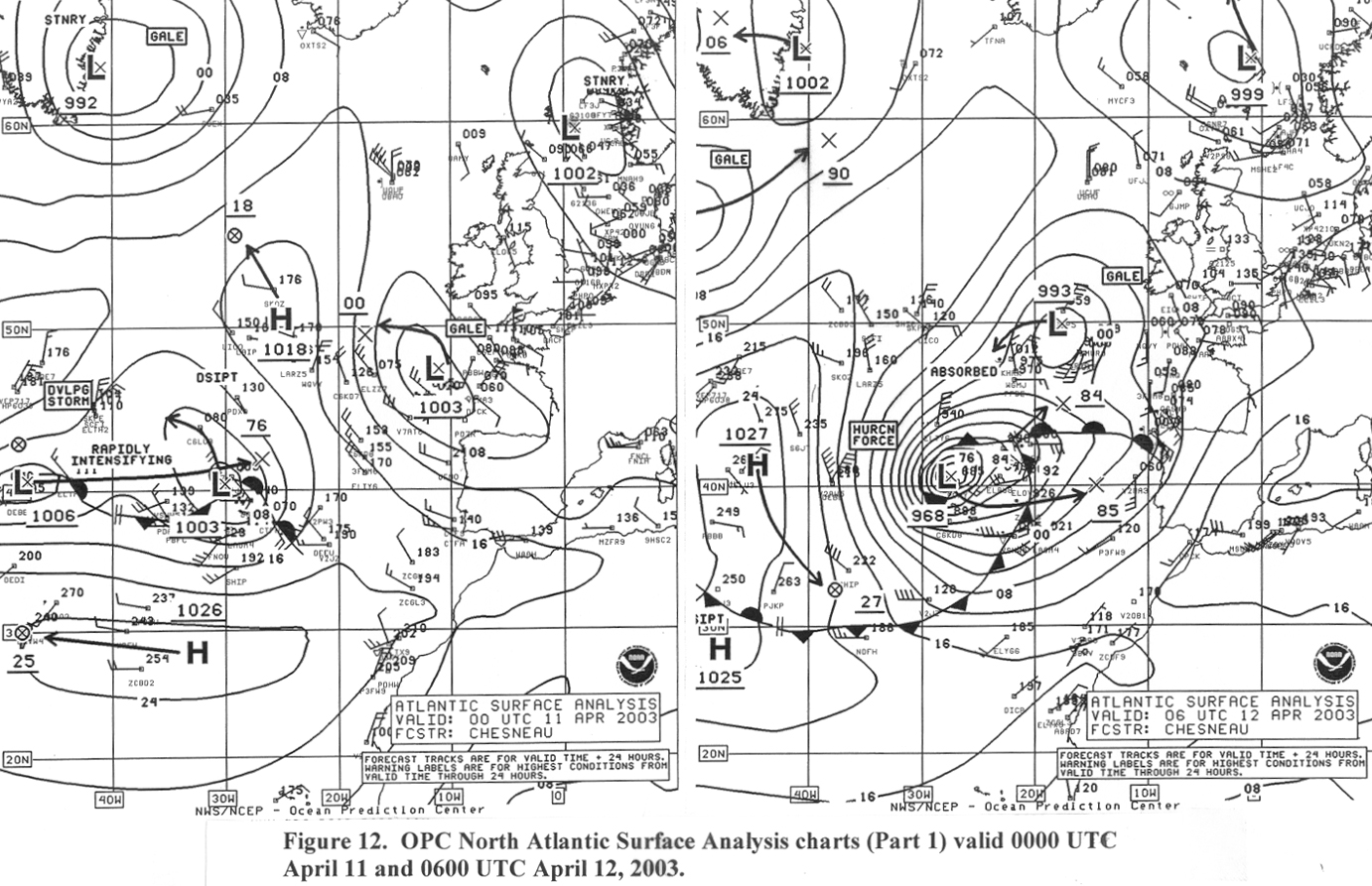 Figure 12 - Surface Analysis Chart - Click to Enlarge