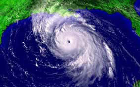 View of Hurricane Lili