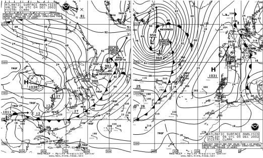 Figure 6 - Surface Analysis Chart - click to enlarge