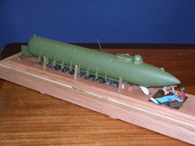 Model of USS Alligator