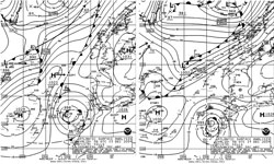 Figure 9. OPC North Atlantic Surface Analysis charts - Click to Enlarge