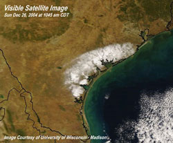 Figure 7. Visible satellite image - Click to Enlarge