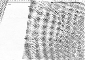 Figure 6. QuikSCAT Scatterometer 
Image  - Click to Enlarge
