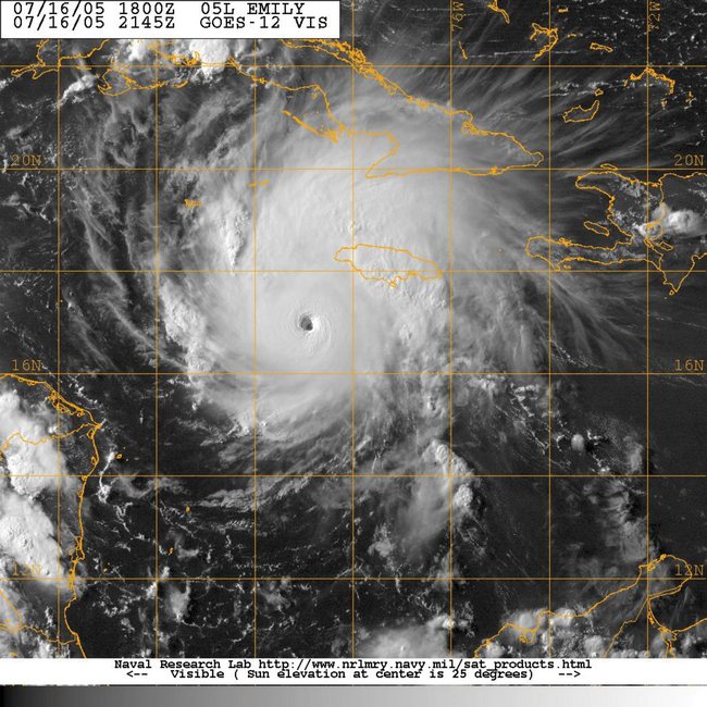 Figure 4. Hurricane Emily 