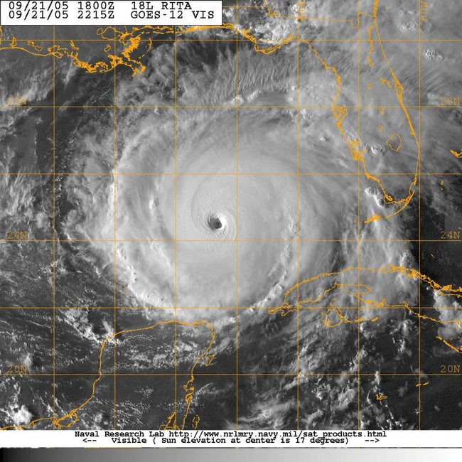 Figure 7. Hurricane Rita 