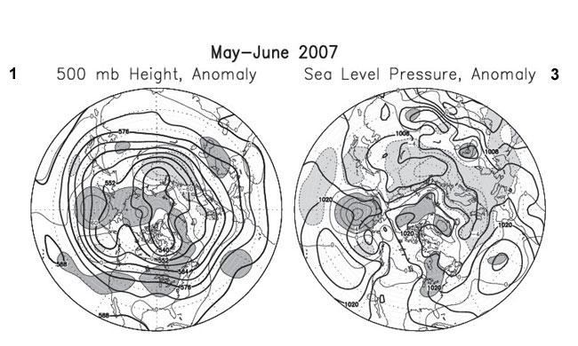 Mean circulation May-June 2007