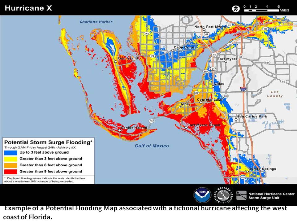 Map of Potential Flooding