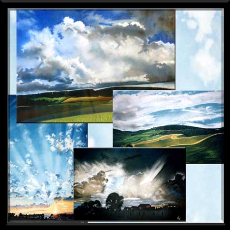 Cloud Art collection of Scottish Artist Dewar