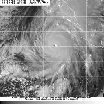 Figure 6 - GOES-10 Infrared Image