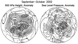 Seasonal Mean Sea Level Pressure 
Chart