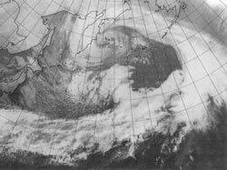 Figure 8 - GMS Infrared Satellite Image - click to enlarge