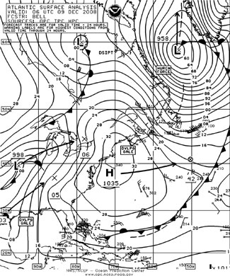 OPC North Atlantic Surface Analysis