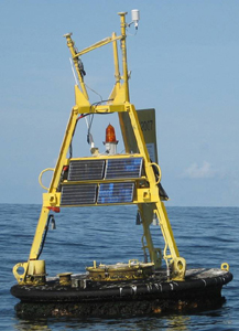 NDBC Weather buoy damage due to ship collision