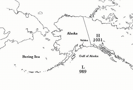 Map of Alaska