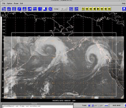 Figure 3. GOES infrared satellite imagery - Click to Enlarge