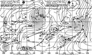 Figure 1 - OPC North Pacific Surface Charts - Click to
Enlarge