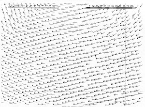 Figure 12. QuikSCAT Scatterometer 
Image  - Click to Enlarge