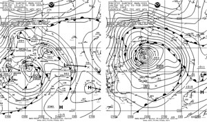 Figure 7. OPC North Pacific Surface
Analysis Chart - Click to Enlarge