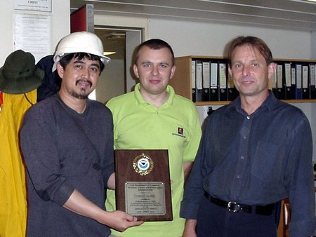 2005 VOS Award for Charles Island