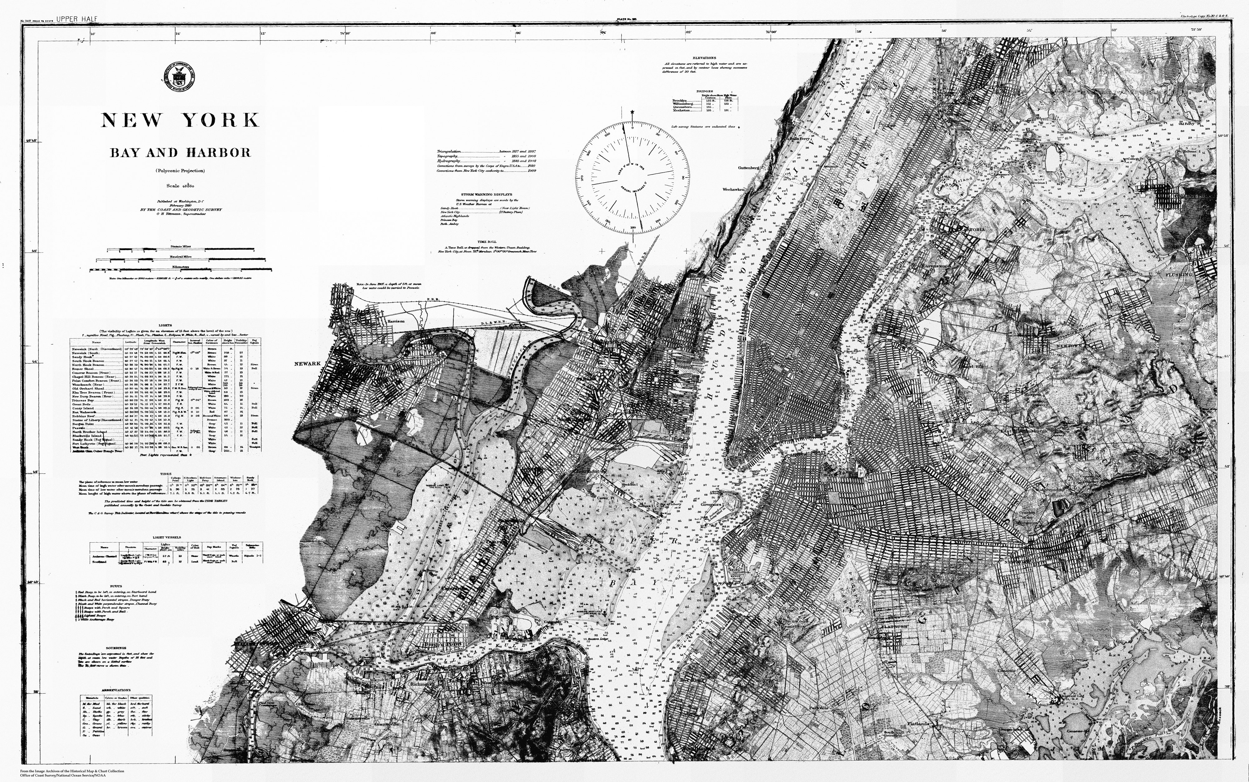 New York Nautical Charts