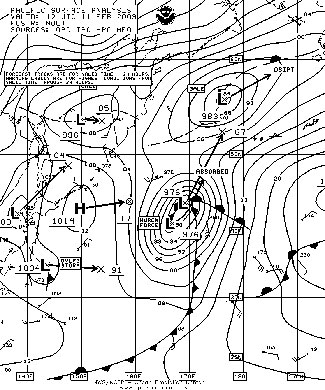 OPC North Pacific Surface Analysis charts