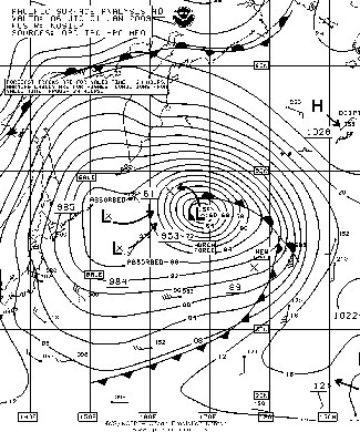 OPC North Pacific Surface Analysis charts