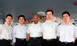 Crew of the APL Japan