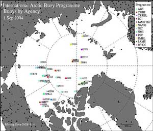 Buoy Chart by Agency - Click to Enlarge