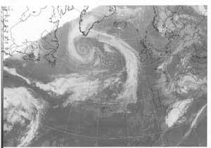 Figure 7. METEOSAT-7 infrared satellite image - Click 
to Enlarge