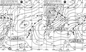Figure 4. OPC North Pacific Surface Analysis charts - 
Click to Enlarge
