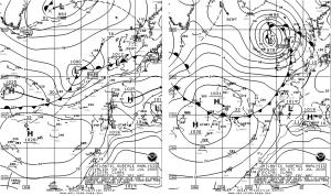 Figure 12.-OPC North Atlantic Surface 
Analysis charts - Click to Enlarge