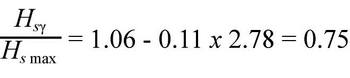 Wave height equation 3b