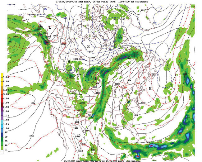 NCEP’s North American Mesoscale (NAM) model