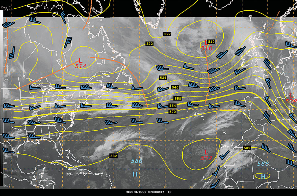 500 Mb Chart Noaa