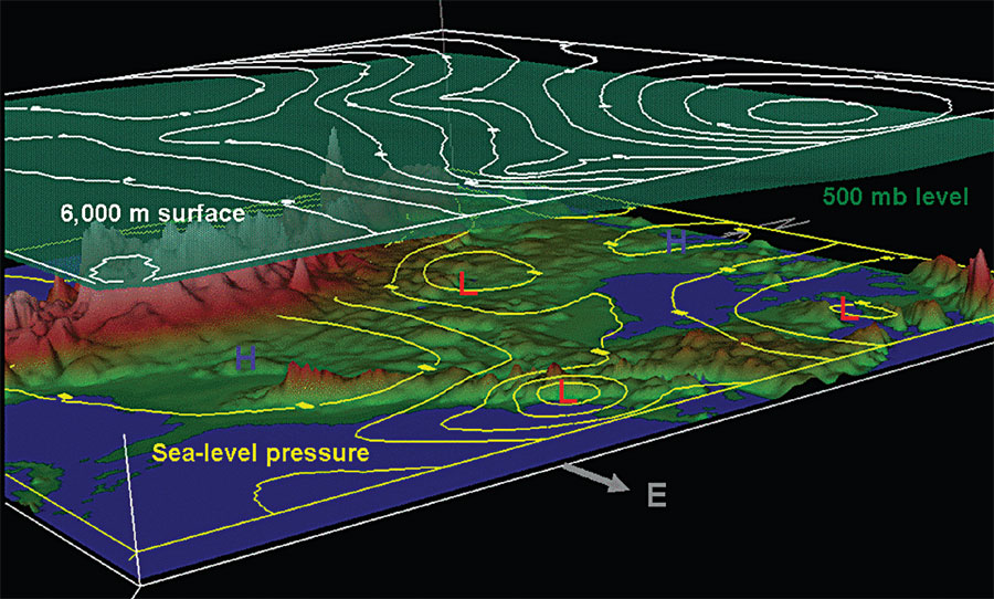 500 Mb Chart Noaa