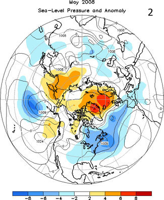 Mean Circulation Highlights and Climate Anomalies