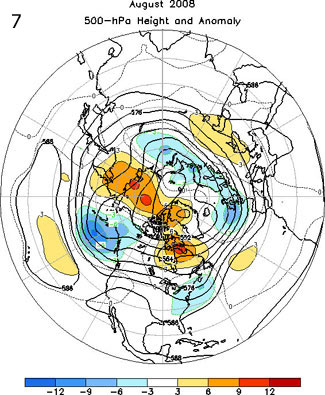 Mean Circulation Highlights and Climate Anomalies