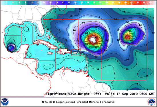 Experimental graphical forecast products from TAFB