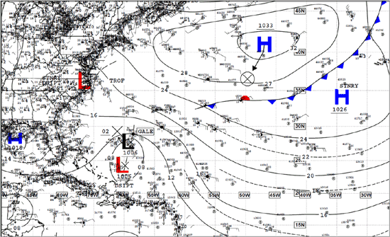 Experimental graphical forecast products from TAFB