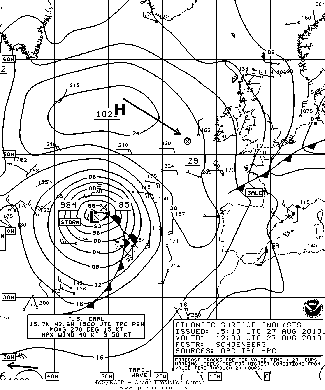 OPC North Atlantic Surface Analysis charts