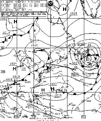 OPC North Atlantic Surface Analysis charts