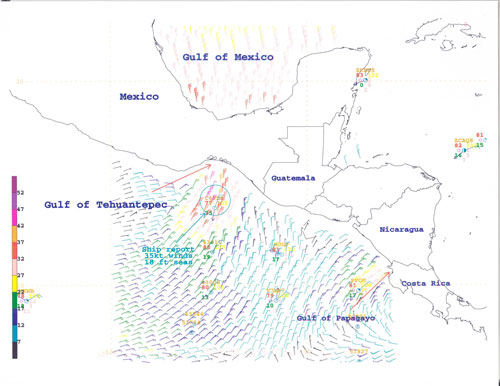 Figure 6 - QuikSCAT satellite image - Click to enlarge