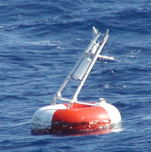 Damage of a TAO buoy due to ship collision
