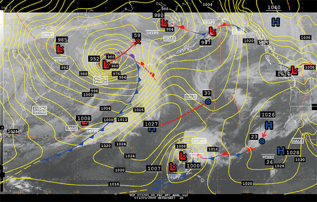 Surface Weather Chart Basics